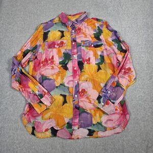 Lauren Ralph Lauren Floral Multicolor Women's Blouse